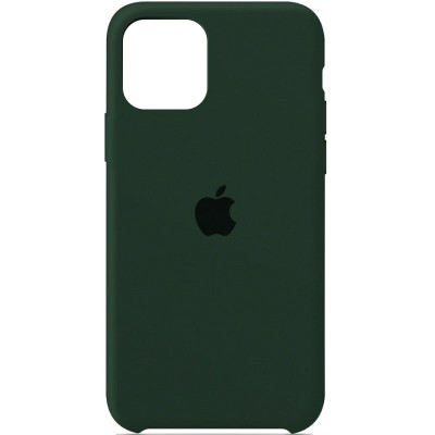 Чехол Silicone Case (AA) для Apple iPhone 12 Pro / 12 (6.1") Зеленый / Forest green Чехол Silicone Case (AA) для Apple iPhone 12 Pro / 12 (6.1") Зеленый / Forest green