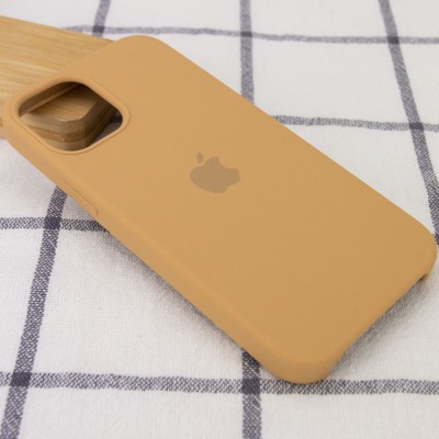 Чехол Silicone Case (AA) для Apple iPhone 12 Pro / 12 (6.1") Золотой / Gold Чехол Silicone Case (AA) для Apple iPhone 12 Pro / 12 (6.1") Золотой / Gold
