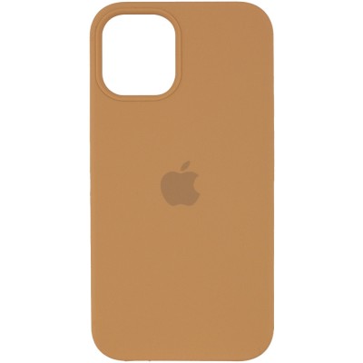 Чехол Silicone Case (AA) для Apple iPhone 12 Pro / 12 (6.1") Золотой / Gold Чехол Silicone Case (AA) для Apple iPhone 12 Pro / 12 (6.1") Золотой / Gold