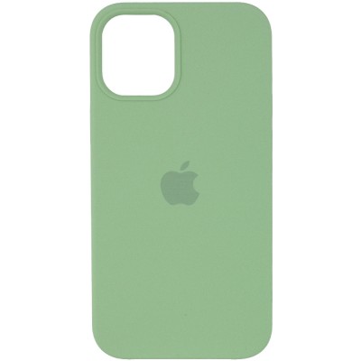 Чехол Silicone Case (AA) для Apple iPhone 12 Pro / 12 (6.1") Мятный / Mint Чехол Silicone Case (AA) для Apple iPhone 12 Pro / 12 (6.1") Мятный / Mint