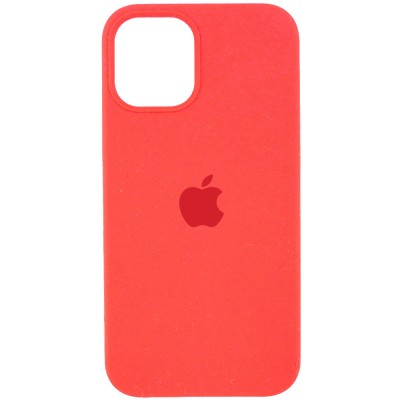 Чехол Silicone Case (AA) для Apple iPhone 12 Pro / 12 (6.1") Оранжевый / Pink citrus Чехол Silicone Case (AA) для Apple iPhone 12 Pro / 12 (6.1") Оранжевый / Pink citrus