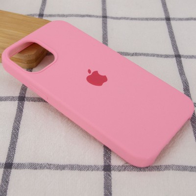 Чехол Silicone Case (AA) для Apple iPhone 12 Pro / 12 (6.1") Розовый / Light pink Чехол Silicone Case (AA) для Apple iPhone 12 Pro / 12 (6.1") Розовый / Light pink