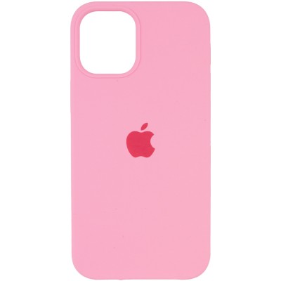 Чехол Silicone Case (AA) для Apple iPhone 12 Pro / 12 (6.1") Розовый / Light pink Чехол Silicone Case (AA) для Apple iPhone 12 Pro / 12 (6.1") Розовый / Light pink