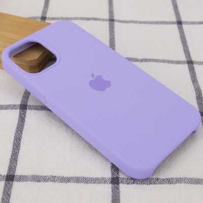 Чехол Silicone Case (AA) для Apple iPhone 12 Pro / 12 (6.1") Сиреневый / Dasheen Чехол Silicone Case (AA) для Apple iPhone 12 Pro / 12 (6.1") Сиреневый / Dasheen