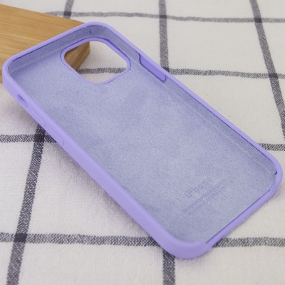 Чехол Silicone Case (AA) для Apple iPhone 12 Pro / 12 (6.1") Сиреневый / Dasheen Чехол Silicone Case (AA) для Apple iPhone 12 Pro / 12 (6.1") Сиреневый / Dasheen