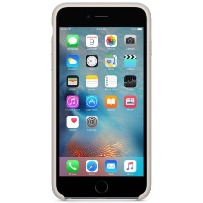 Чехол Silicone Case (AA) для Apple iPhone 6/6s (4.7") Серый / Stone Чехол Silicone Case (AA) для Apple iPhone 6/6s (4.7") Серый / Stone