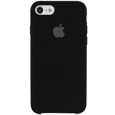 Чехол Silicone Case (AA) для Apple iPhone 6/6s (4.7") Черный / Black Чехол Silicone Case (AA) для Apple iPhone 6/6s (4.7") Черный / Black
