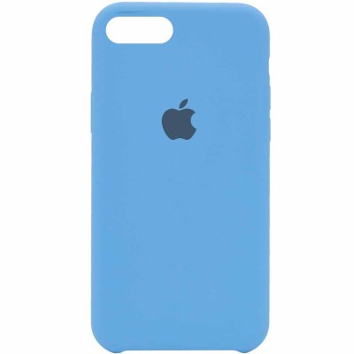 Чехол Silicone Case (AA) для Apple iPhone 7 plus / 8 plus (5.5") Голубой / Cornflower Чехол Silicone Case (AA) для Apple iPhone 7 plus / 8 plus (5.5") Голубой / Cornflower