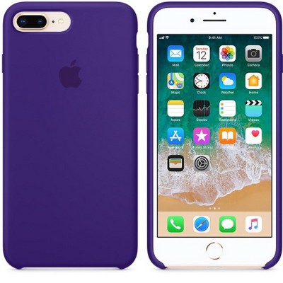 Чехол Silicone Case (AA) для Apple iPhone 7 plus / 8 plus (5.5") Фиолетовый / Ultra Violet Чехол Silicone Case (AA) для Apple iPhone 7 plus / 8 plus (5.5") Фиолетовый / Ultra Violet