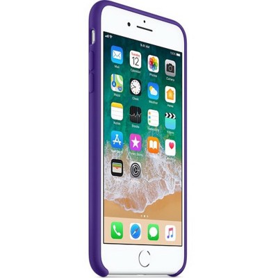 Чехол Silicone Case (AA) для Apple iPhone 7 plus / 8 plus (5.5") Фиолетовый / Ultra Violet Чехол Silicone Case (AA) для Apple iPhone 7 plus / 8 plus (5.5") Фиолетовый / Ultra Violet