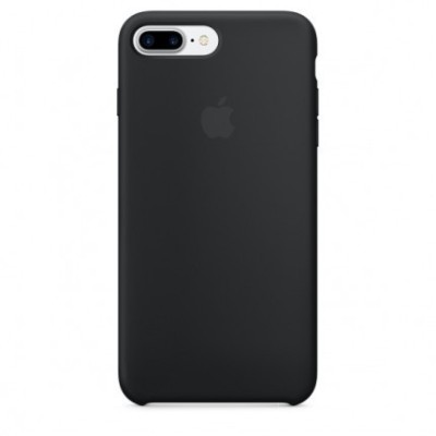 Чехол Silicone Case (AA) для Apple iPhone 7 plus / 8 plus (5.5") Черный / Black Чехол Silicone Case (AA) для Apple iPhone 7 plus / 8 plus (5.5") Черный / Black