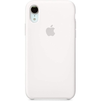 Чехол Silicone Case (AA) для Apple iPhone XR (6.1") Белый / White Чехол Silicone Case (AA) для Apple iPhone XR (6.1") Белый / White