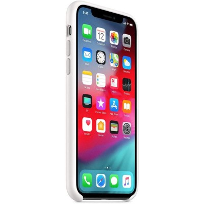 Чехол Silicone Case (AA) для Apple iPhone XR (6.1") Белый / White Чехол Silicone Case (AA) для Apple iPhone XR (6.1") Белый / White