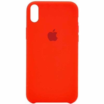 Чехол Silicone Case (AA) для Apple iPhone XR (6.1") Красный / Red Чехол Silicone Case (AA) для Apple iPhone XR (6.1") Красный / Red
