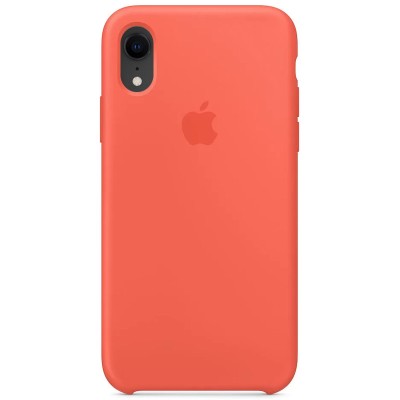 Чехол Silicone Case (AA) для Apple iPhone XR (6.1") Оранжевый / Nectarine