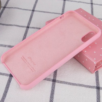 Чехол Silicone Case (AA) для Apple iPhone XR (6.1") Розовый / Pink