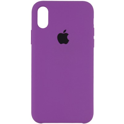 Чехол Silicone Case (AA) для Apple iPhone XR (6.1") Фиолетовый / Grape Чехол Silicone Case (AA) для Apple iPhone XR (6.1") Фиолетовый / Grape