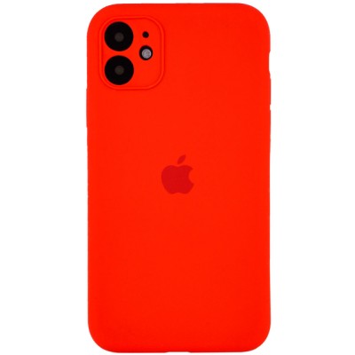 Чехол Silicone Case Full Camera Protective (AA) для Apple iPhone 12 mini (5.4") Красный / Red Чехол Silicone Case Full Camera Protective (AA) для Apple iPhone 12 mini (5.4") Красный / Red