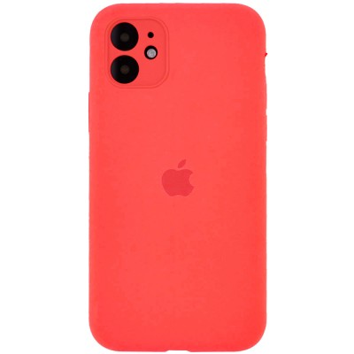 Чехол Silicone Case Full Camera Protective (AA) для Apple iPhone 12 mini (5.4") Оранжевый / Pink citrus Чехол Silicone Case Full Camera Protective (AA) для Apple iPhone 12 mini (5.4") Оранжевый / Pink citrus