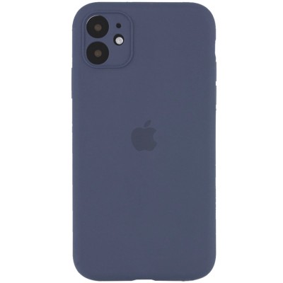 Чехол Silicone Case Full Camera Protective (AA) для Apple iPhone 12 mini (5.4") Серый / Lavender Gray Чехол Silicone Case Full Camera Protective (AA) для Apple iPhone 12 mini (5.4") Серый / Lavender Gray
