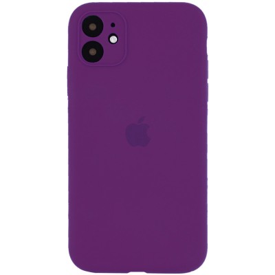 Чехол Silicone Case Full Camera Protective (AA) для Apple iPhone 12 mini (5.4") Фиолетовый / Grape Чехол Silicone Case Full Camera Protective (AA) для Apple iPhone 12 mini (5.4") Фиолетовый / Grape
