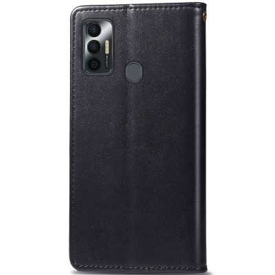 Кожаный чехол книжка GETMAN Gallant (PU) для TECNO Spark 7 Черный - 2 Кожаный чехол книжка GETMAN Gallant (PU) для TECNO Spark 7 Черный - 2