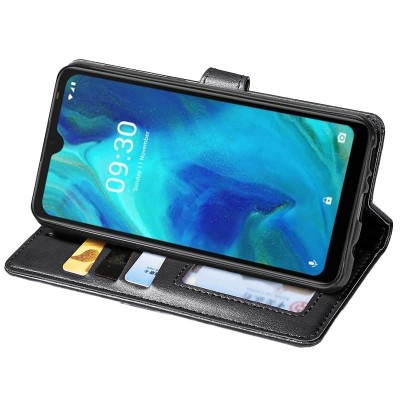 Кожаный чехол книжка GETMAN Gallant (PU) для TECNO Spark 7 Черный - 3 Кожаный чехол книжка GETMAN Gallant (PU) для TECNO Spark 7 Черный - 3