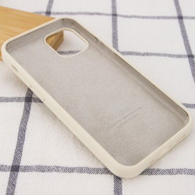 Чехол Silicone Case Full Protective (AA) для Apple iPhone 12 mini (5.4") Бежевый / Antigue White Чехол Silicone Case Full Protective (AA) для Apple iPhone 12 mini (5.4") Бежевый / Antigue White