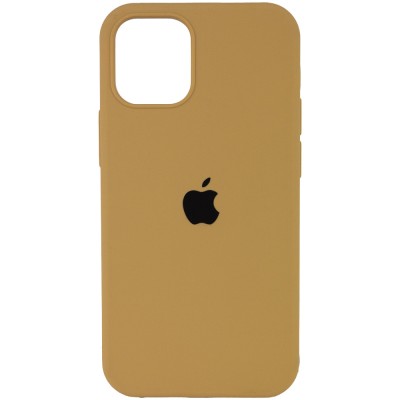 Чехол Silicone Case Full Protective (AA) для Apple iPhone 12 mini (5.4") Золотой / Gold Чехол Silicone Case Full Protective (AA) для Apple iPhone 12 mini (5.4") Золотой / Gold