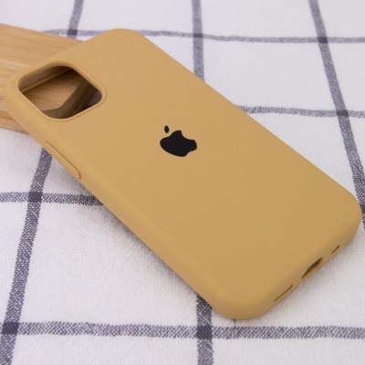 Чехол Silicone Case Full Protective (AA) для Apple iPhone 12 mini (5.4") Золотой / Gold Чехол Silicone Case Full Protective (AA) для Apple iPhone 12 mini (5.4") Золотой / Gold