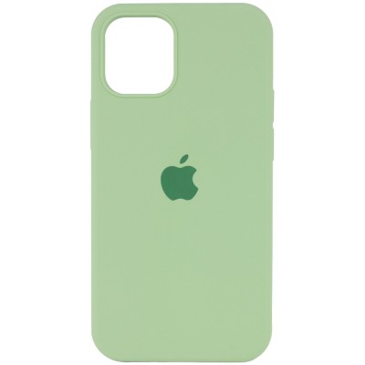 Чехол Silicone Case Full Protective (AA) для Apple iPhone 12 mini (5.4") Мятный / Mint Чехол Silicone Case Full Protective (AA) для Apple iPhone 12 mini (5.4") Мятный / Mint