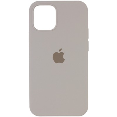 Чехол Silicone Case Full Protective (AA) для Apple iPhone 12 mini (5.4") Серый / Stone Чехол Silicone Case Full Protective (AA) для Apple iPhone 12 mini (5.4") Серый / Stone