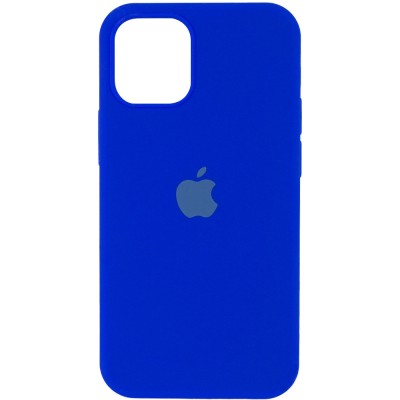 Чехол Silicone Case Full Protective (AA) для Apple iPhone 12 mini (5.4") Синий / Shiny blue Чехол Silicone Case Full Protective (AA) для Apple iPhone 12 mini (5.4") Синий / Shiny blue