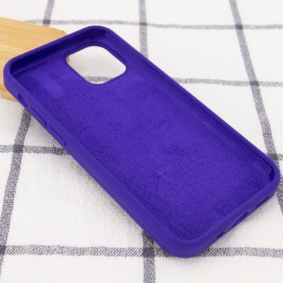 Чехол Silicone Case Full Protective (AA) для Apple iPhone 12 mini (5.4") Фиолетовый / Ultra Violet Чехол Silicone Case Full Protective (AA) для Apple iPhone 12 mini (5.4") Фиолетовый / Ultra Violet