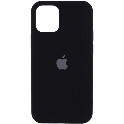 Чехол Silicone Case Full Protective (AA) для Apple iPhone 12 mini (5.4") Черный / Black Чехол Silicone Case Full Protective (AA) для Apple iPhone 12 mini (5.4") Черный / Black