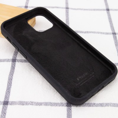Чехол Silicone Case Full Protective (AA) для Apple iPhone 12 mini (5.4") Черный / Black Чехол Silicone Case Full Protective (AA) для Apple iPhone 12 mini (5.4") Черный / Black