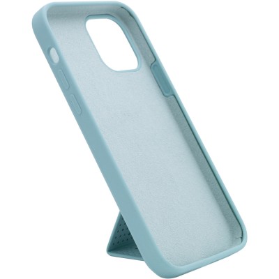 Чехол Silicone Case Hand Holder для Apple iPhone 12 mini (5.4") Бирюзовый / Ice Blue Чехол Silicone Case Hand Holder для Apple iPhone 12 mini (5.4") Бирюзовый / Ice Blue