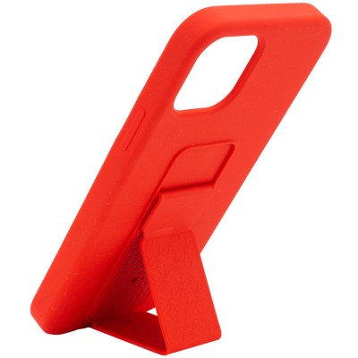 Чехол Silicone Case Hand Holder для Apple iPhone 12 mini (5.4") Красный / Red Чехол Silicone Case Hand Holder для Apple iPhone 12 mini (5.4") Красный / Red
