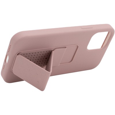 Чехол Silicone Case Hand Holder для Apple iPhone 12 mini (5.4") Розовый / Pink Sand Чехол Silicone Case Hand Holder для Apple iPhone 12 mini (5.4") Розовый / Pink Sand