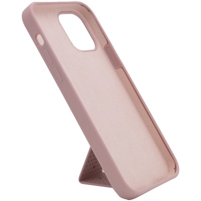 Чехол Silicone Case Hand Holder для Apple iPhone 12 mini (5.4") Розовый / Pink Sand Чехол Silicone Case Hand Holder для Apple iPhone 12 mini (5.4") Розовый / Pink Sand