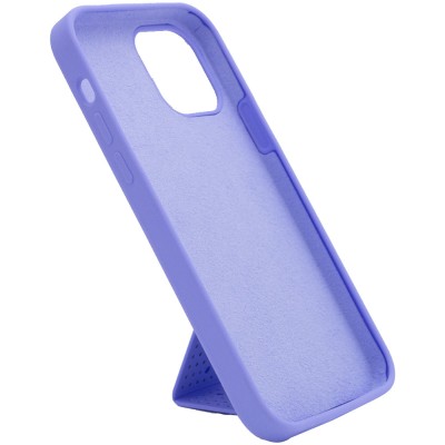 Чехол Silicone Case Hand Holder для Apple iPhone 12 mini (5.4") Сиреневый / Dasheen Чехол Silicone Case Hand Holder для Apple iPhone 12 mini (5.4") Сиреневый / Dasheen
