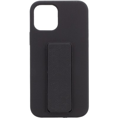 Чехол Silicone Case Hand Holder для Apple iPhone 12 mini (5.4") Черный / Black Чехол Silicone Case Hand Holder для Apple iPhone 12 mini (5.4") Черный / Black