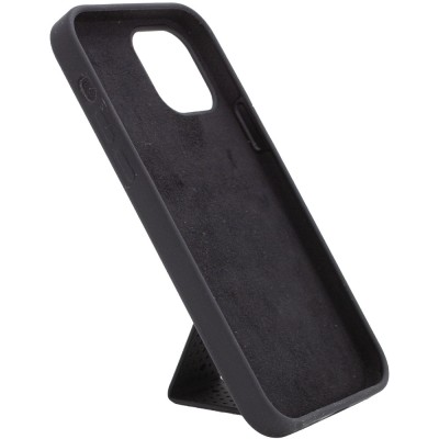 Чехол Silicone Case Hand Holder для Apple iPhone 12 mini (5.4") Черный / Black Чехол Silicone Case Hand Holder для Apple iPhone 12 mini (5.4") Черный / Black
