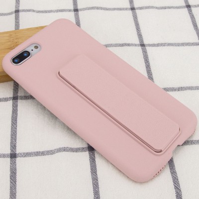 Чехол Silicone Case Hand Holder для Apple iPhone 7 plus / 8 plus (5.5") Розовый / Pink Sand Чехол Silicone Case Hand Holder для Apple iPhone 7 plus / 8 plus (5.5") Розовый / Pink Sand