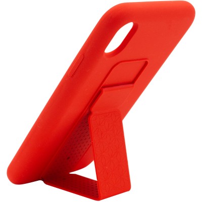 Чехол Silicone Case Hand Holder для Apple iPhone X / XS (5.8") Красный / Red Чехол Silicone Case Hand Holder для Apple iPhone X / XS (5.8") Красный / Red
