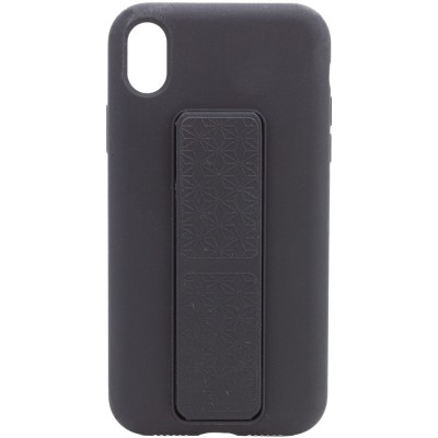 Чехол Silicone Case Hand Holder для Apple iPhone X / XS (5.8") Черный / Black Чехол Silicone Case Hand Holder для Apple iPhone X / XS (5.8") Черный / Black