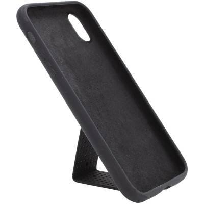 Чехол Silicone Case Hand Holder для Apple iPhone X / XS (5.8") Черный / Black Чехол Silicone Case Hand Holder для Apple iPhone X / XS (5.8") Черный / Black
