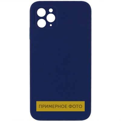 Чехол Silicone Case Lakshmi Square Full Camera для Apple iPhone 11 (6.1") Темно-синий / Midnight blue Чехол Silicone Case Lakshmi Square Full Camera для Apple iPhone 11 (6.1") Темно-синий / Midnight blue