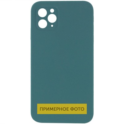 Чехол Silicone Case Lakshmi Square Full Camera для Apple iPhone XR (6.1") Зеленый / Pine green Чехол Silicone Case Lakshmi Square Full Camera для Apple iPhone XR (6.1") Зеленый / Pine green