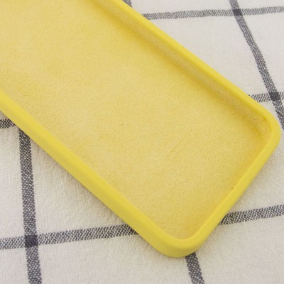 Чехол Silicone Case Square Full Camera Protective (AA) для Apple iPhone XR (6.1") Желтый / Canary Yellow Чехол Silicone Case Square Full Camera Protective (AA) для Apple iPhone XR (6.1") Желтый / Canary Yellow